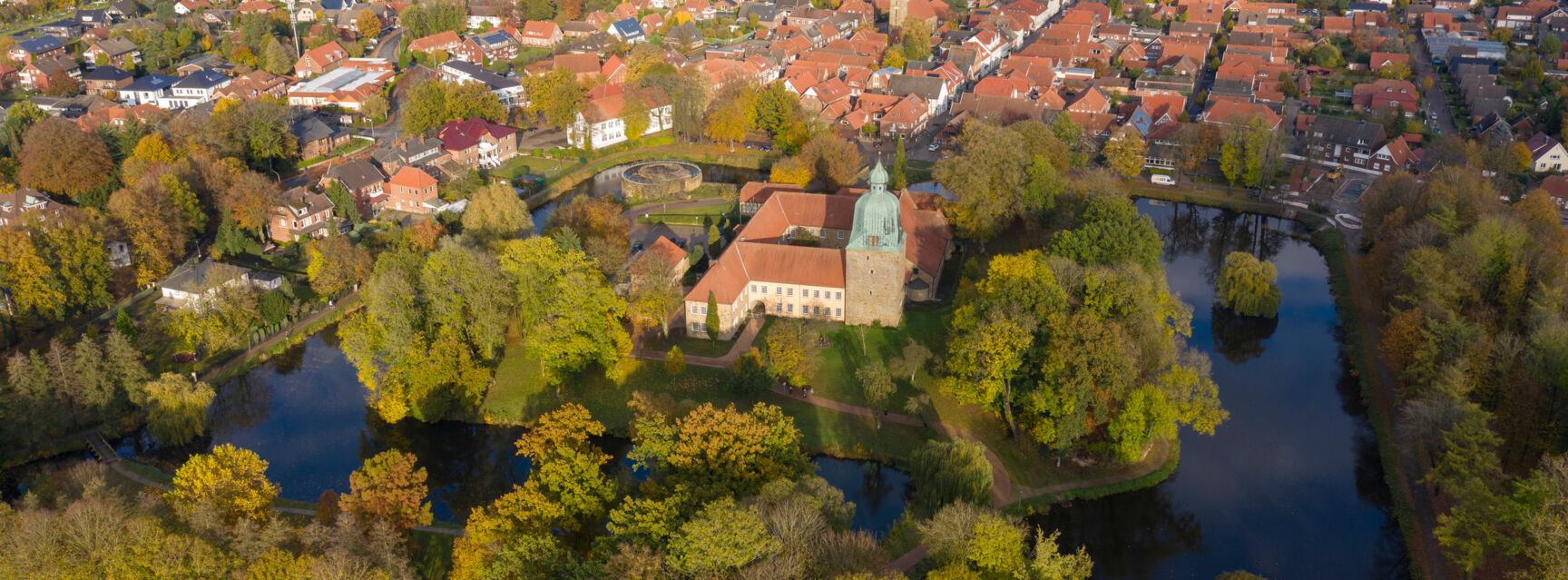 Luftaufnahme von Fürstenau © Stadt Fürstenau