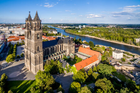 Magdeburg an der Elbe © Andreas Lander