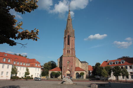 Marktplatz mit St. Marienkirche © Samtgemeinde Artland