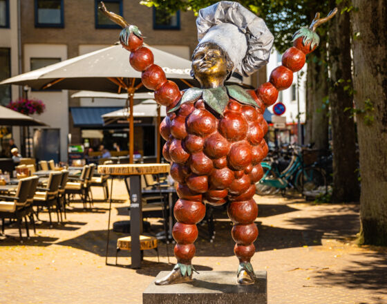 Fruity city mascot Flipje © Gemeinde Tiel