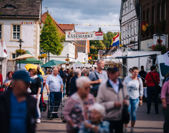 Deutscher Käsemarkt 2018 Besucher © Stadt Nieheim