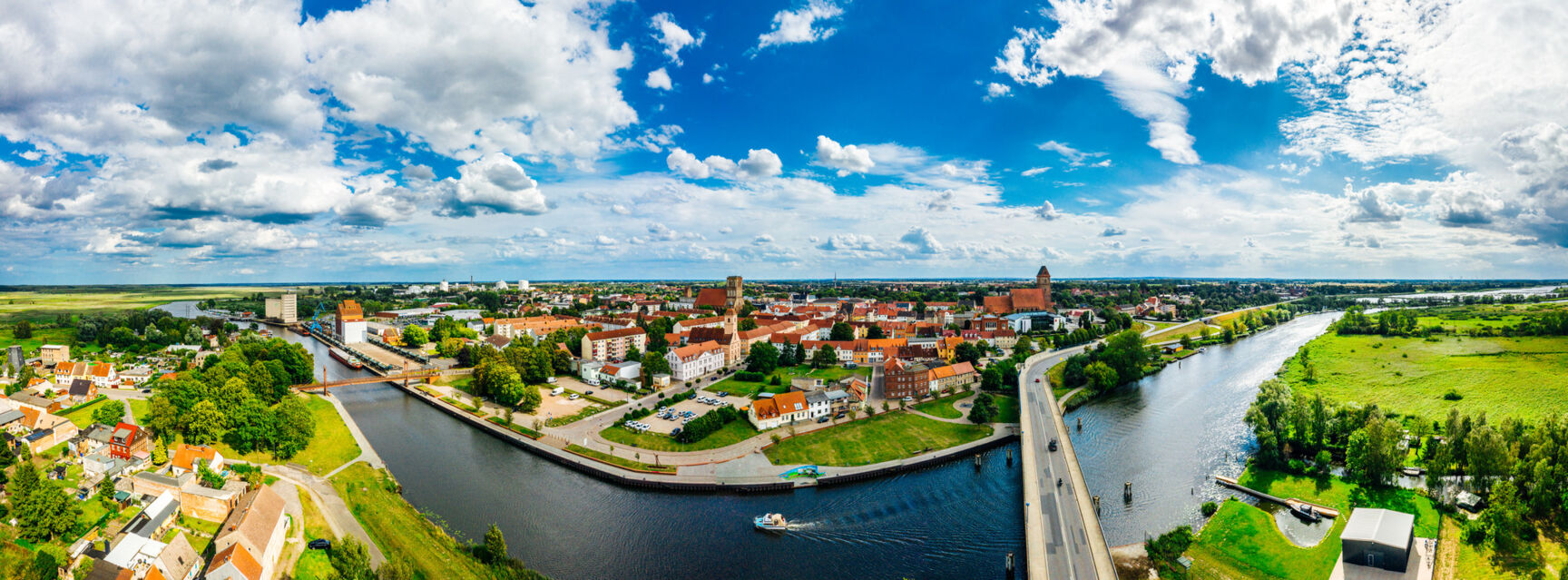 Anklam Panorama Anklam Panorama ©Eric Eßlinger, www.esslinger-werbeagentur.com