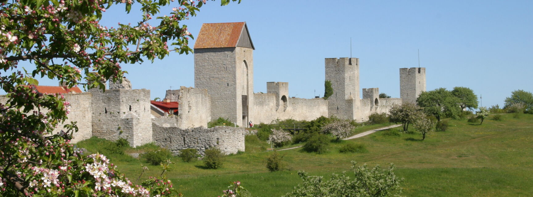 Visby town wall ©Region Gotland