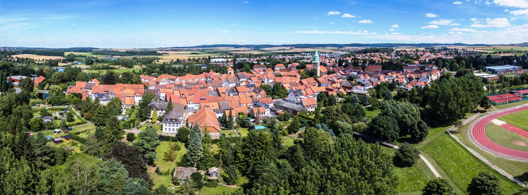 Gronau aerial view ©Stadt Gronau (Leine) Gronau aerial view ©Stadt Gronau (Leine)