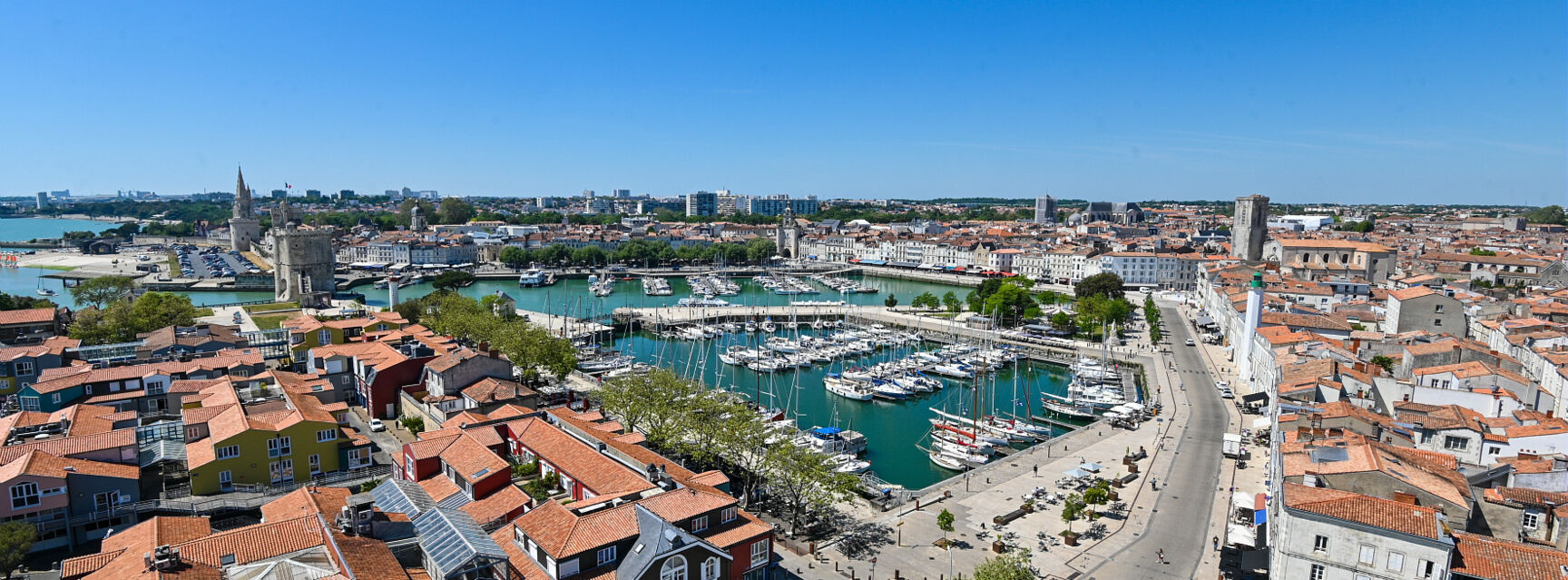 La Rochelle aerial ©Julien Chauvet, Ville de La Rochelle