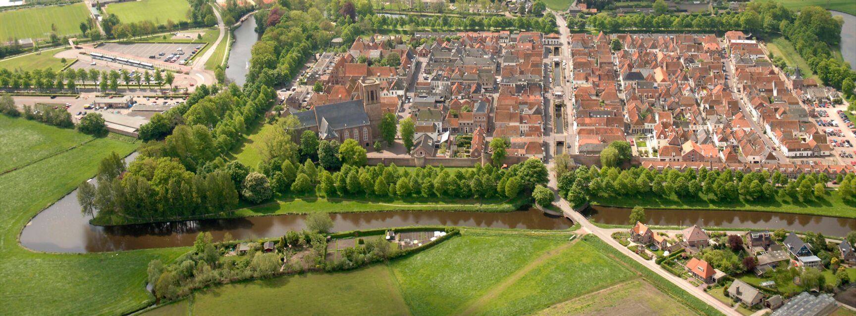 Elburg von oben ©Gemeente Elburg