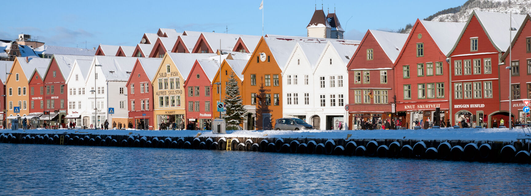 Bryggen im Winter ©VBP Media, VisitBergen.com Bryggen im Winter ©VBP Media, VisitBergen.com