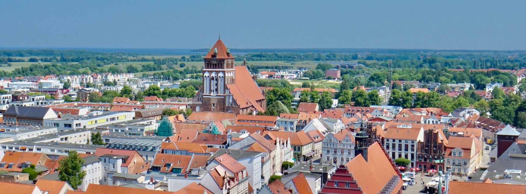 Aerial view of Greifswald ©Krueger