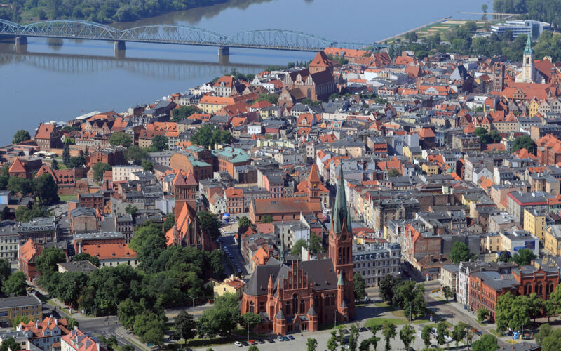 Torun aerial view ©Daniel Pach