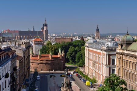 BARBAKAN archiv Stadt Krakau