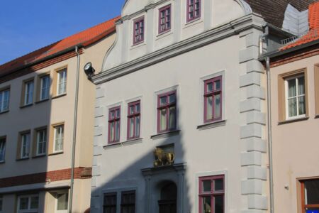 Lion´s chemist shop, nowadays Tourist-information ©Hansestadt Gardelegen