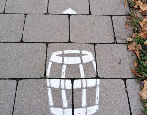 Beer path ©Vanessa Harries