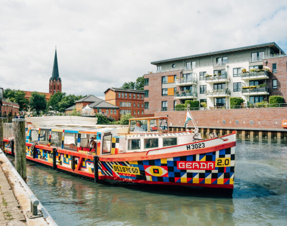 Barkassenfahrt ©Madeline Jost, Hansestadt Buxtehude