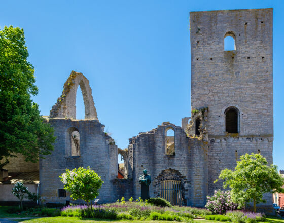Church ruin St Lars, Visby ©Region Gotland