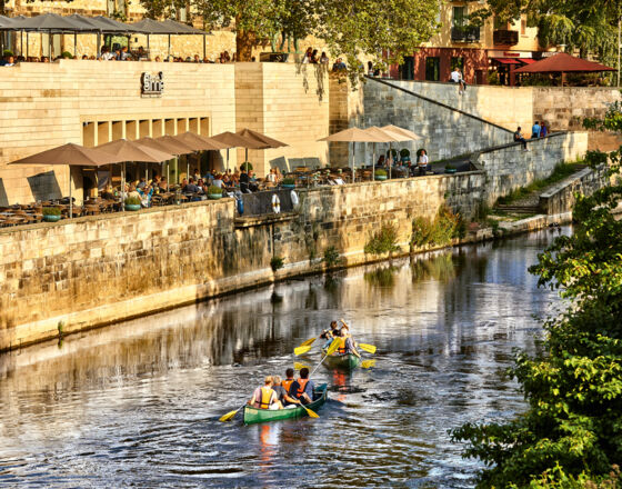 Hohes Ufer an der Leine © Christian Wyrwa Hohes Ufer an der Leine © Christian Wyrwa