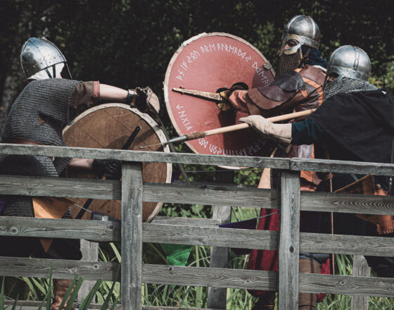 Medieval fight performance ©Esko Pamppunen