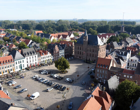 Luftbild Kalkar © Stadt Kalkar
