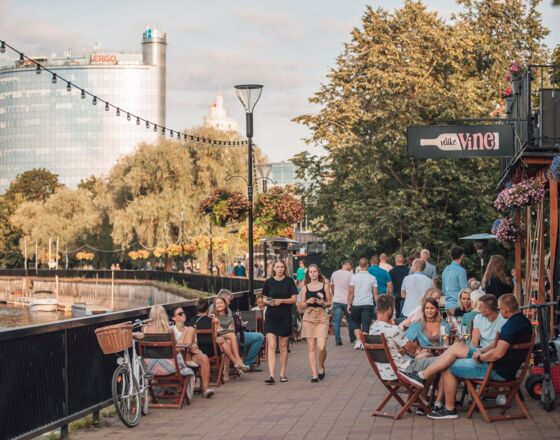 Emajõgi river promenade