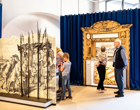 Schabbell Museum exhibition area