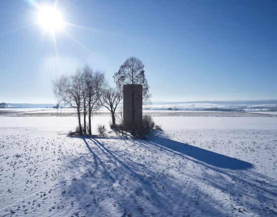 Modexer Turm in Brakel Winter ©Matthias Groppe, Stadt Brakel