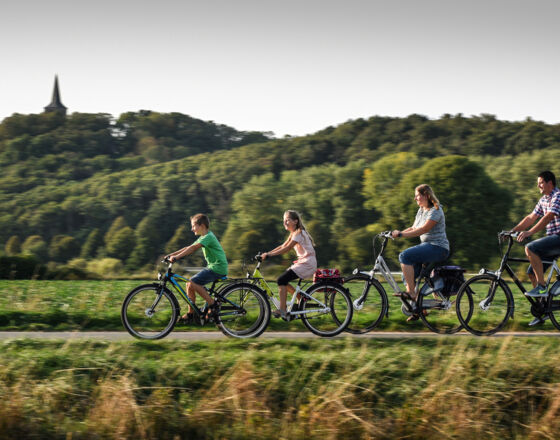 Fahrradfamilie van Offeren ©WFG Emmerich mbH