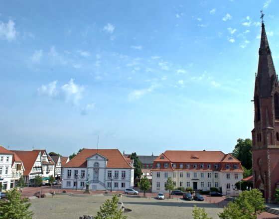 Quakenbrück Marktplatz © Detlef Bülow
