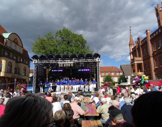 Kyritz - Stadtfest mit Hanse-Shantychor