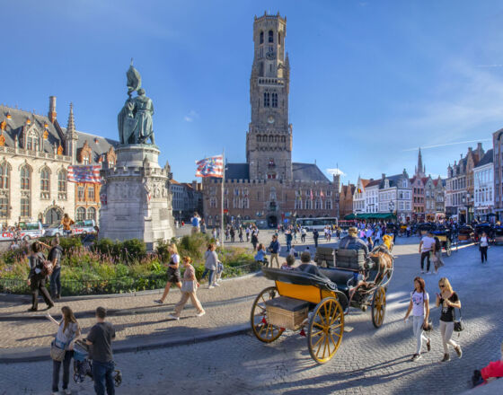 Brügge Markt ©Jan D'Hondt, Visit Bruges