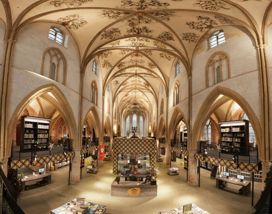 Bibliotheek_Broederenkerk_Zutphen_IMG_8198-Pano-Ed © Gemeente Zutphen