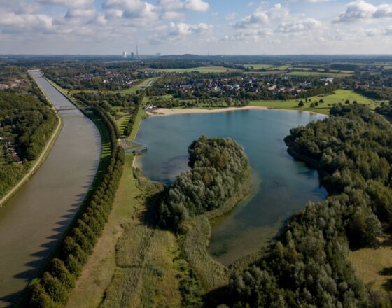 Lippe und Seepark Stadt Lünen © Fotograf Axel Heimken