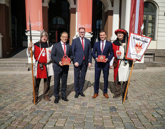 Mit der Stadtwache Salzwedel