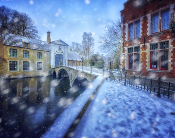 Brügge im Winter ©Jan Darthet, Visit Bruges