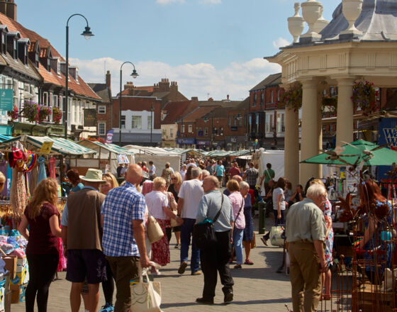 Beverley Market ©Visit East Yorkshire