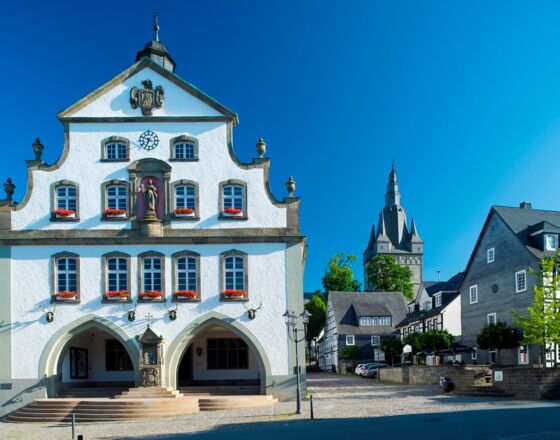 Altstadt Brilon - Rathaus ©Kappest, Brilon Wirtschaft und Tourismus GmbH