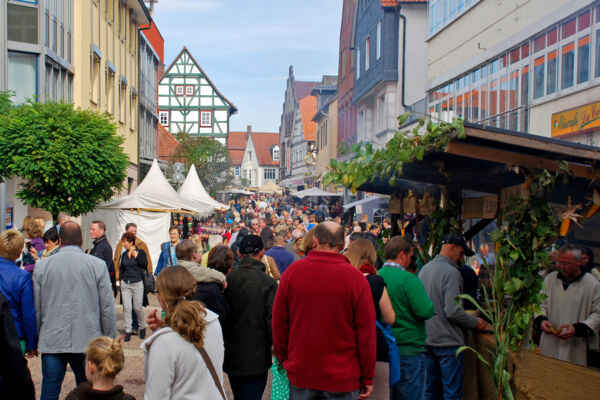 Mittelalterlicher Markt © Stadt Korbach