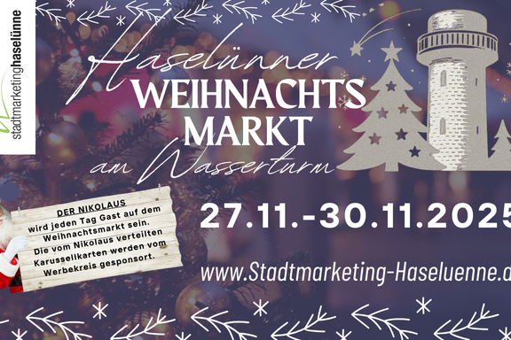 WeihnachtsMarkt 2025 (c) Stadtmarketing Hasel&uuml;nne e.V. - Christian Tebben