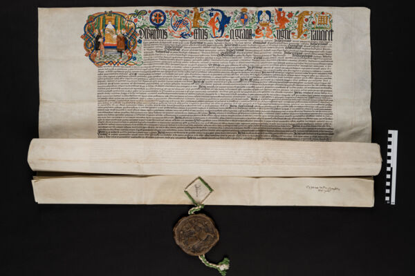 Privileg des Königs Eduard IV. von England 1547 (Faksimile) ©EHM Olaf Malzahn