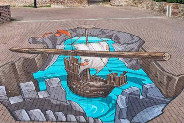 1. 3D Streetart Route Zutphen 1. 3D Streetart Route Zutphen