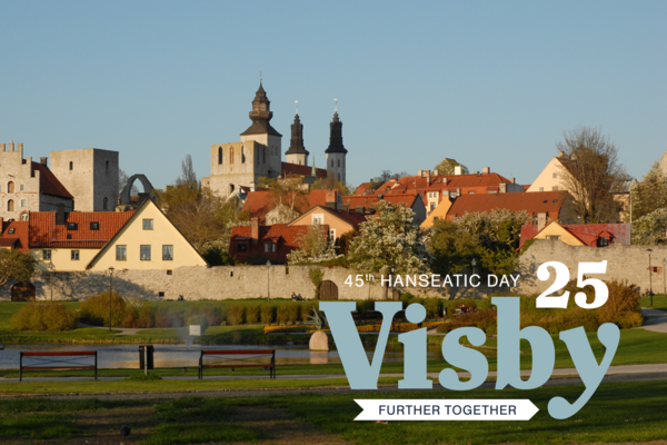 Visby mit Hansetag-Logo © Hansestadt Visby Visby mit Hansetag-Logo © Hansestadt Visby