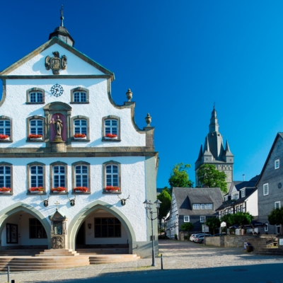 Altstadt Brilon - Rathaus ©Kappest, Brilon Wirtschaft und Tourismus GmbH