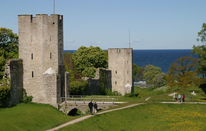Visby town wall 2 © Region Gotland