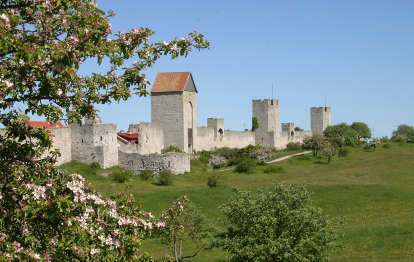 Visby town wall ©Region Gotland