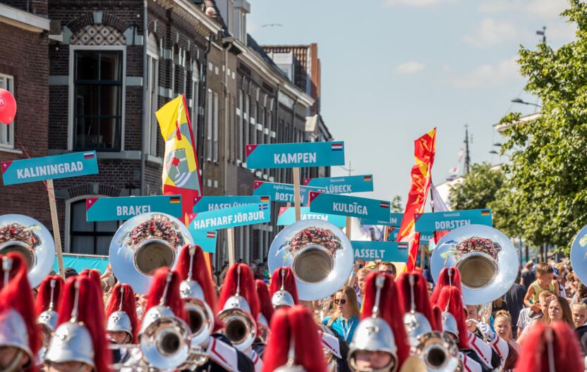 Hansetag Kampen Abschlussparade