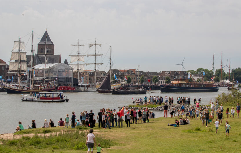 Hansetag Kampen Schiffsparade